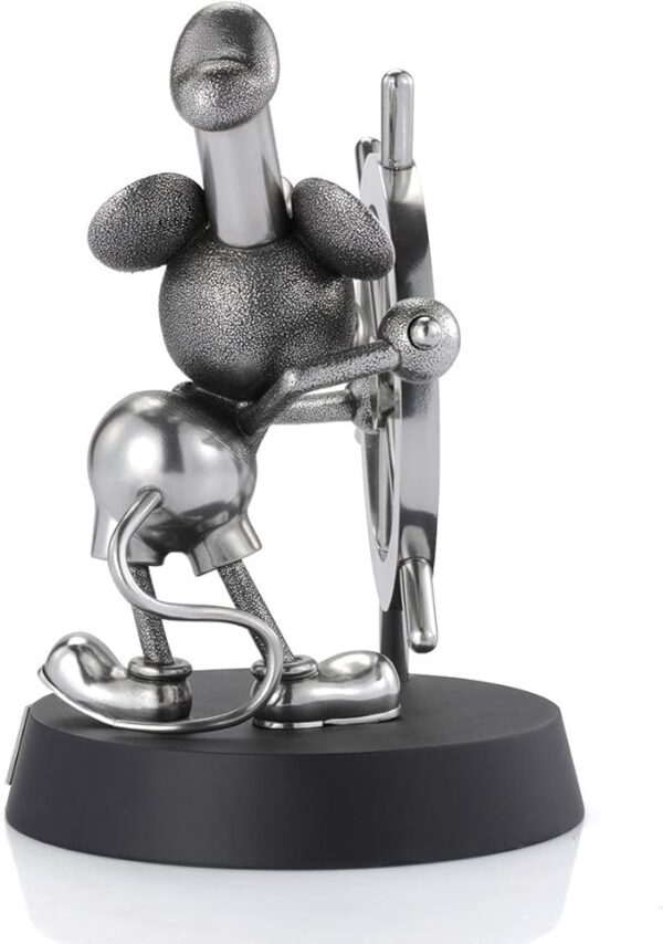 Royal Selangor Mickey Mouse Steamboat Willie Pewter Statue 90th Anniversary Collection - Image 6